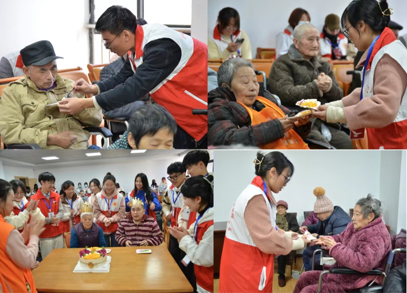 医路铸魂红十字协会志愿服务队 温暖冬日，关爱老人——走进金太阳敬老院(图6)