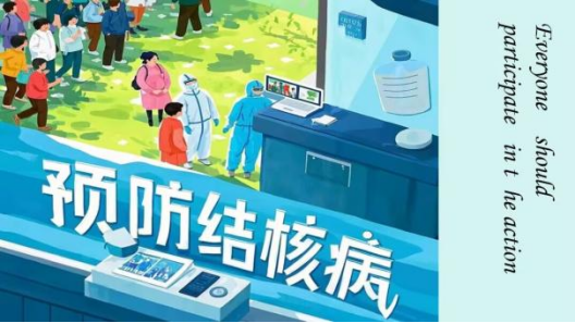 共筑防痨线，健康护校园(图1)