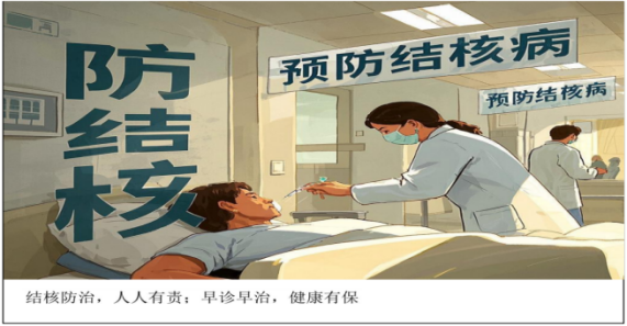 共筑防痨线，健康护校园(图2)