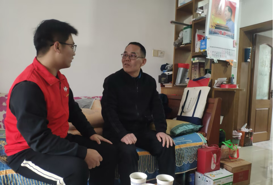 感恩无言良师——回访慰问铜陵市遗体捐献者家属(图1)