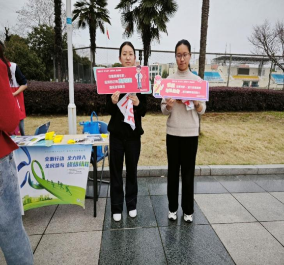 “百千万志愿者”校园健康跑活动|校园跑动防结核，健康同行筑未来(图3)