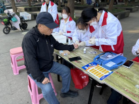 青春仁暖社区——皖南医学院红十字协会开展“三暖行动”义诊进社区活动(图4)