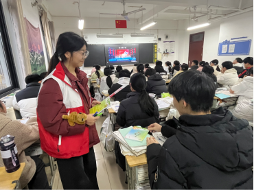 皖南医学院红十字协会黄山市分队赴歙县紫阳学校开展结核病防治科普活动(图3)