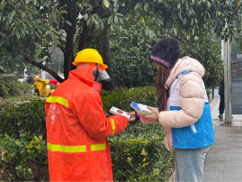 健康宣讲进社区 生命大爱暖庐阳 ——皖医学子开展防结核与遗体捐献志愿宣传活动(图1)